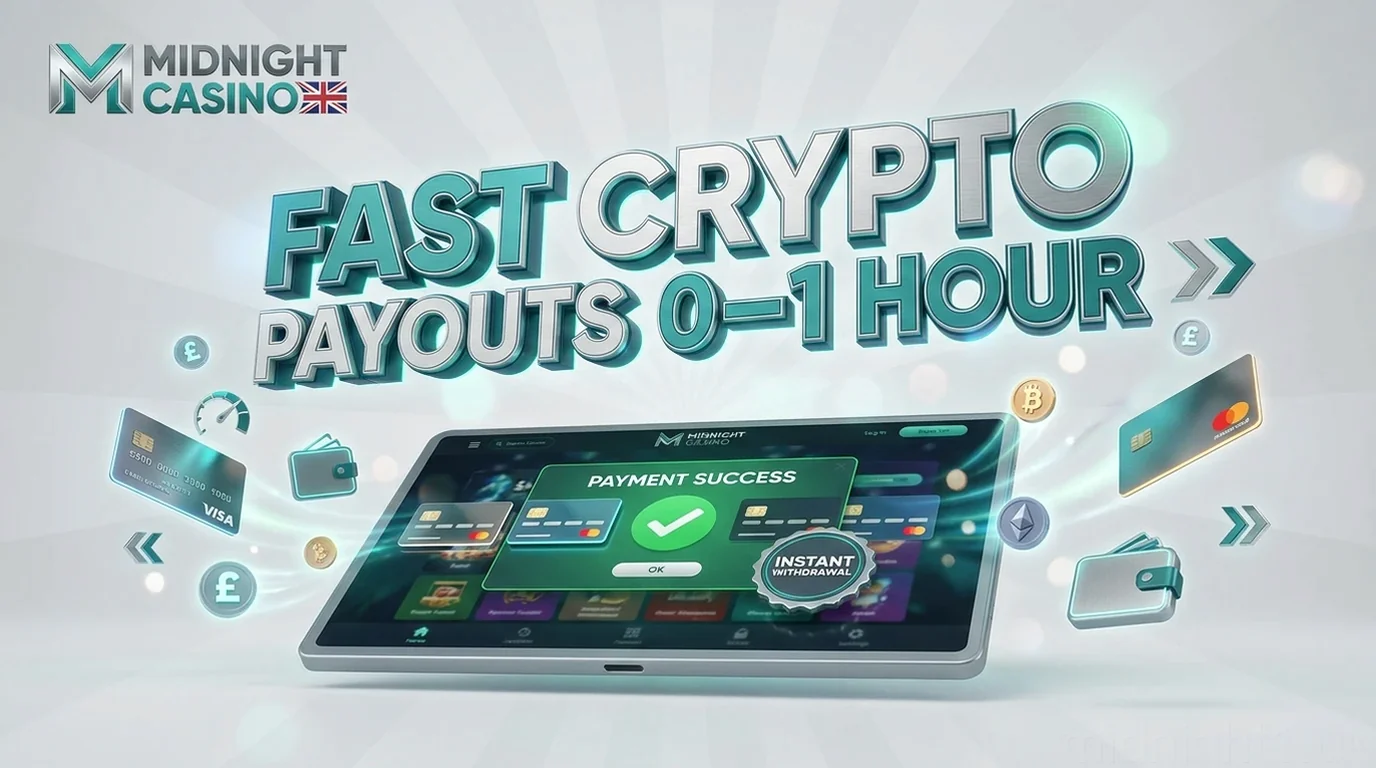 Fast Crypto Payouts0–1 Hour